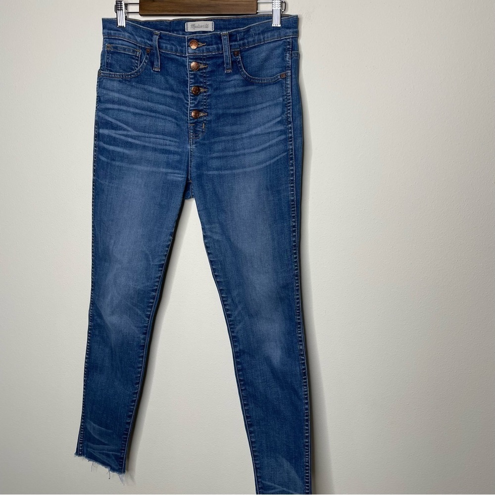 Madewell 10 inch skinny high rise 29
